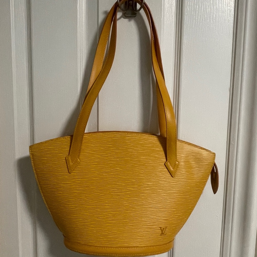 Louis Vuitton Epi Leather St Jacques Shoulder Bag